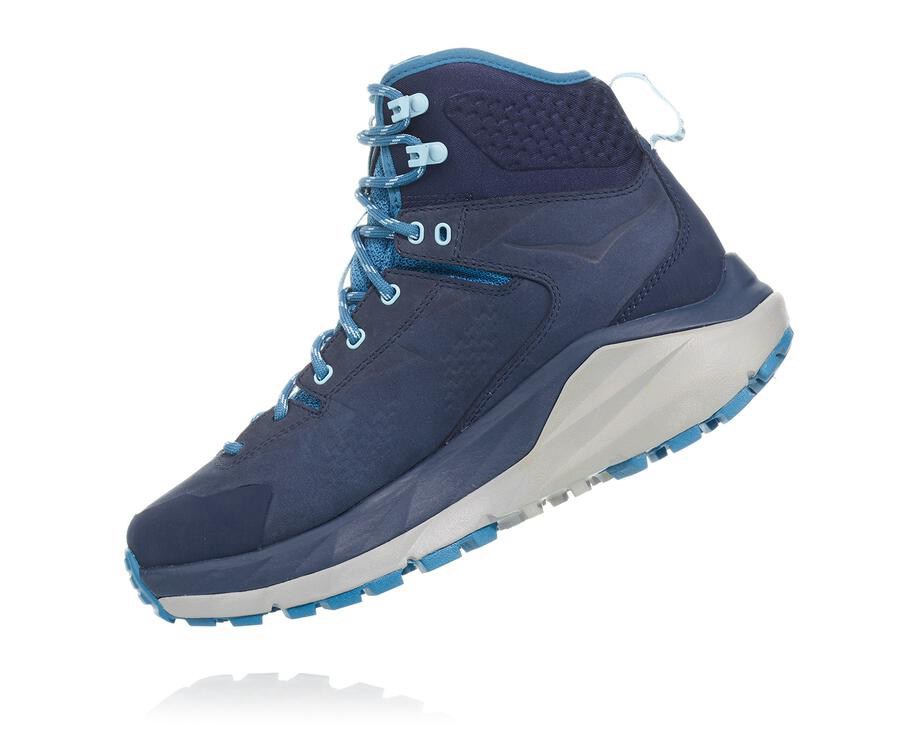 Chaussure Randonnée Hoka One One Kaha Gore-Tex Femme - Bleu Marine - IHE-436879